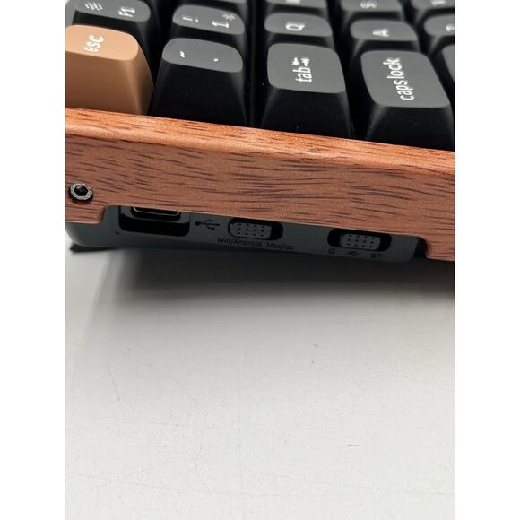 Keychron K2 HE Keyboard and M3 Lite Mouse Wood Frame Wireless Elite Bundle - Picture 3 of 8
